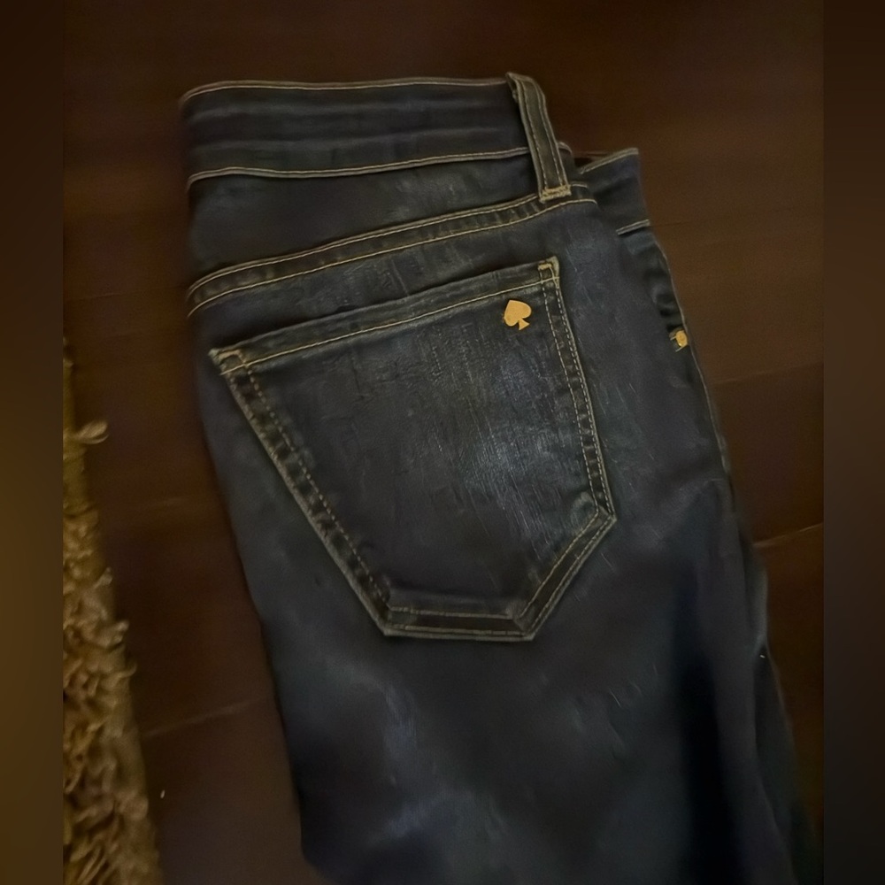 Kate Spade Dark Denim Skinny Jeans